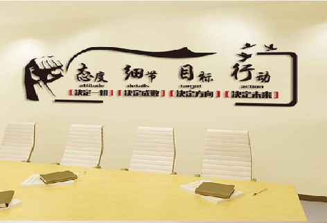 巧家企业文化墙主要展示什么？