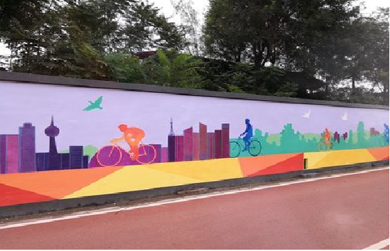 巧家墙体彩绘-围墙