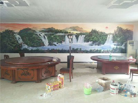 巧家墙绘-写实风景