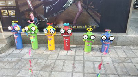 巧家商业区彩绘