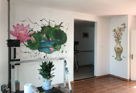 巧家墙体彩绘相比墙纸的优势。