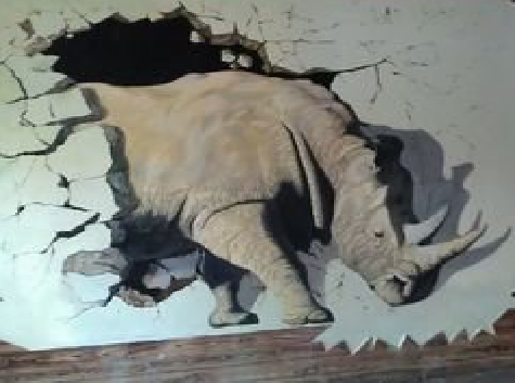 巧家在墙绘中，如何绘制3D效果？