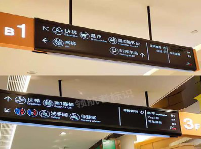 巧家如何通过商场标识牌引导客流分布?